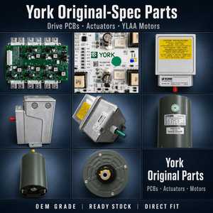 Placa de control/PCB del controlador de enfriador York para YK YT YS YMC2, piezas de repuesto comerciales para HVAC y centros de datos, directo de fábrica - Product Image 1