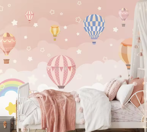 Papier peint mural 3D personnalisé, motif naturel, bonne affinité, jardin secret, cerf <span class=keywords><strong>sika</strong></span>, flamant rose, hippopotame, décoration murale - Product Image 5