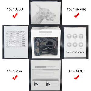 Vendita calda basket dog museruola open-strap TPR soft nylon dog museruola xl bully - Product Image 3