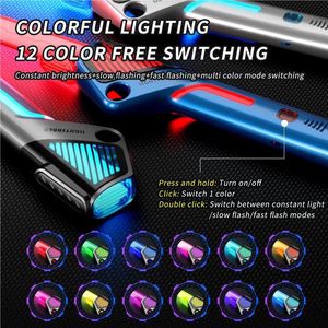 Mili Fluorescerend Gevechtsspeeltjeszwaarden 12-kleuren Lichtgeluid Telescopisch Lichtzwaard Cool 2-In-1 Plastic Speelgoed Voor Kinderen - Product Image 6