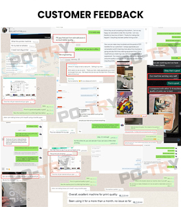 Imprimante DTF POTRY neuve de 70 cm (24 pouces) de large avec 4 têtes d'impression, pour impression directe sur film, encre pigmentée robuste, entièrement automatique - Product Image 5