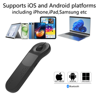 Ratón Láser Inalámbrico Multifuncional con Control Remoto para Teléfono Inteligente, Tableta, Computadora Portátil, Televisor
