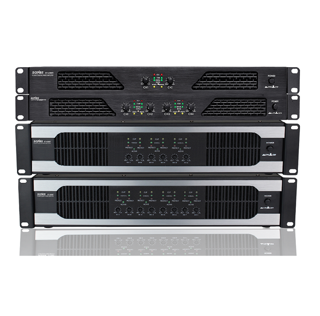 Power Drive Professional Class D Audio Stage Pro Amplifier