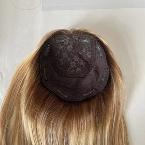 Topper <span class=keywords><strong>kippa</strong></span> en cheveux humains pour femmes - Product Image 4