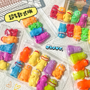 ของเล่นบีบกลิ่นมอนสเตอร์แบบกำหนดเอง Tiny Taba ของเล่นรูปการ์ตูนทำมือ ของเล่นเสริมพัฒนาการสัมผัสแสนสนุกสำหรับของขวัญวันหยุด ของเล่นเสริมพัฒนาการสัมผัสขนาดเล็ก - Product Image 2