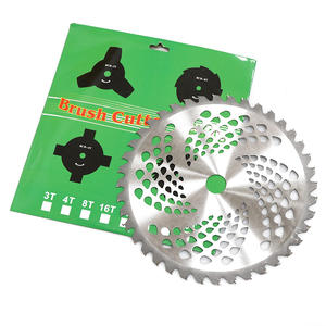 Lame de scie circulaire en carbure TCT en gros d'usine pour la coupe d'herbe - Product Image 1