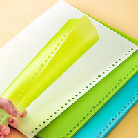 Carnet à spirale par sublimation personnalisé couverture en PVC logo ligne de déchirure facile doublure étanche de feuilles mobiles journaux en acrylique