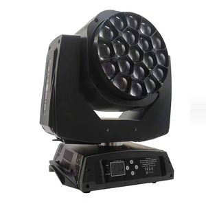Luz de escenario de haz de discoteca LED RGBW de 19x15W de alta potencia para barra de techo KTV y DJ con fuente de luces láser de actividad de sonido DMX512 - Product Image 6