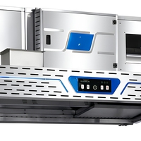 Système d'air commercial BRP, machine tout-en-un sans ventilation, précipitateur électrostatique ESP, filtre, échappement direct extérieur, débit d'air de 4200 m³/h
