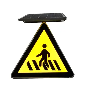 New products solar stop signal sign solar led traffic stop sign