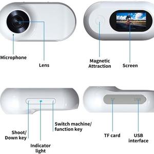 กล้องติดปลอกคอสุนัขสำหรับใช้งานกลางแจ้ง ความละเอียด 1080P HD CMOS มุมกว้าง 120 องศา กล้องแอคชั่นขนาดเล็กแบบชาร์จไฟได้ กันน้ำระดับ IPx6 สำหรับสุนัขและแมว - Product Image 5