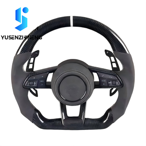 <span class=keywords><strong>Volante</strong></span> de fibra de carbono personalizado para <span class=keywords><strong>Audi</strong></span> <span class=keywords><strong>A4</strong></span> B9, A5 B8, Q3, A3, S5 B8.5, S3, A6 C7, S4 B9, A7, S4, A3, R8 8Y, C8, Q5, SQ5, A8 D3, D4, RS, S7 - Product Image 3