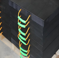Plaques flottantes pour grue en UHMWPE, épaisseur personnalisée, plaques stabilisatrices pour levage de charges lourdes en construction