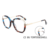 Vente en gros des dernières montures optiques légères et confortables pour femmes, fabricants de lunettes, montures optiques anti-lumière bleue pour tous les jours