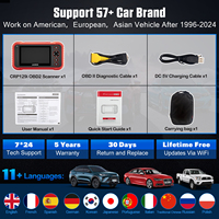 Escáner OBD2 LAUNCH CRP129I V2.0 Elite 2026, Herramienta de Diagnóstico con Diagnóstico de Cuatro Sistemas y 8 Reinicios, Similar a CRP129X