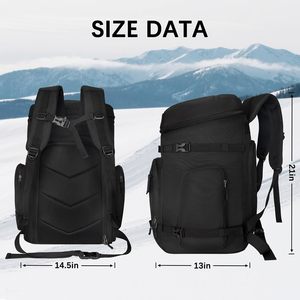 Mochila Impermeable de 65L para Botas de Esquí y Snowboard, Almacenamiento para Casco, Ligera, Duradera, Sistema de Transporte TCS, Unisex, para Viajes al Aire Libre - Product Image 2