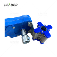 Treuil à main de ventilation de serre à verrouillage automatique agricole durable/treuil enroulable manuel/enrouleur supérieur et latéral