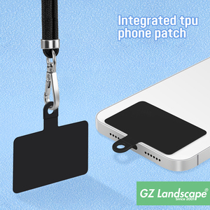 Colorful <strong>Custom</strong> logo Tpu <strong>Mobile</strong> Phone <strong>Strap</strong> Lanyard Connect Pad Durable Universal Phone Tether Tab Patch - Product Image 3