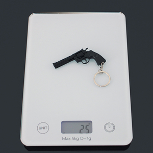 7.5Cm Miniatuur Pistoolmodel Gedemonteerd Smid Wesson Model 500 Kleine Revolver Legering Assemblage Mini Metalen Speelgoed <span class=keywords><strong>Pistool</strong></span> Sleutelhanger - Product Image 5