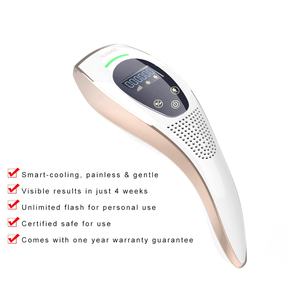 Mini depiladora IPL indolora para uso doméstico, dispositivo <span class=keywords><strong>de</strong></span> depilación con <span class=keywords><strong>luz</strong></span> <span class=keywords><strong>de</strong></span> pulso intenso para cara, Bikini, cuerpo, axila y pierna - Product Image 4