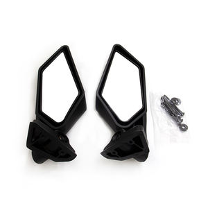 Kemimoto — rétroviseur arrière réglable, 2 pièces, miroir de recul pour Can Am Maverick X3 Max R X3 R, pour <span class=keywords><strong>Suzuki</strong></span> King <span class=keywords><strong>Quad</strong></span> <span class=keywords><strong>450</strong></span> - Product Image 6
