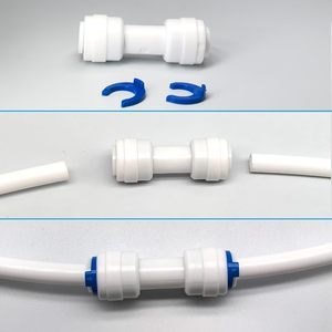 Connecteur droit à poussée rapide <span class=keywords><strong>1</strong></span>/<span class=keywords><strong>4</strong></span> à <span class=keywords><strong>3</strong></span>/<span class=keywords><strong>8</strong></span> en POM, raccord de tuyau d'eau pour système de purification d'eau RO, filtres - Product Image 6