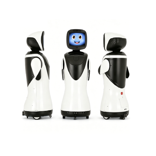 Fully Automatic Operation Intelligent Voice Conversation All-In-One Commercial Robot Service Robot