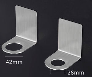 <span class=keywords><strong>Porte</strong></span>-distributeur de bouteille de <span class=keywords><strong>savon</strong></span> de cuisine étagères de shampooing murales support cintre support de douche de salle de bain - Product Image 5