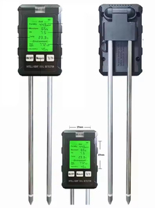 เครื่องวัดคุณภาพดินดิจิตอล ST-03 6 in 1 พร้อมจอ LCD วัดอุณหภูมิ แสงแดด ความชื้นในดิน สำหรับสวน พืช และต้นไม้ - Product Image 2
