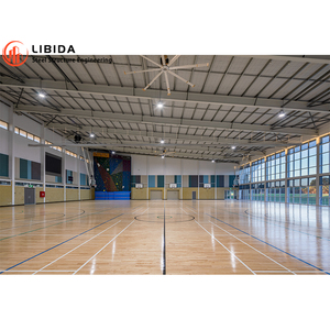 Trung Quốc Nhà cung cấp nhà máy đúc sẵn Kết cấu thép xây dựng phòng tập thể dục bóng rổ Tòa Án thép xây dựng - Product Image 2