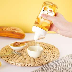 Botella de Silicona de 320 ml <span class=keywords><strong>para</strong></span> Alimentos, Dispensador de Miel con Tapa, 10.6 oz, Botella Flexible <span class=keywords><strong>para</strong></span> <span class=keywords><strong>Salsas</strong></span>, Personalizable con Serigrafía, <span class=keywords><strong>para</strong></span> Mermelada - Product Image 4