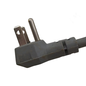 Câble d'alimentation américain SJTOW 3C 18AWG à dénuder, câble de remplacement 18/3 SJTW, 125V 10A, prise NEMA 5-15P, extrémités dénudées. - Product Image 3