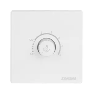 SANSHE Multiple gears are adjustable light brightness wall rotating control switch