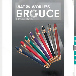 Khuyến mại biểu tượng Tùy chỉnh cao su bền tráng kim Loại màn hình cảm ứng Stylus bút Giá đa chức năng Rose Gold kim loại bút bi - Product Image 3