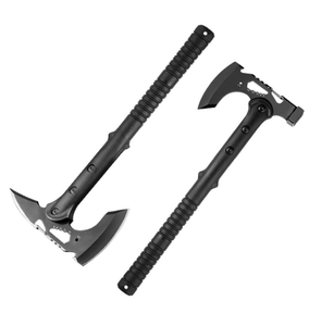 Hache tactique multifonctionnelle à double tête en acier inoxydable pour l'extérieur, la chasse et le camping - Product Image 2