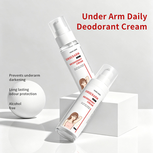 Crema Desodorante Diaria para Axilas 10ml, Larga Duración, Antibacteriana, Desodorizante, Reduce la Sudoración, Rápida e Invisible, Refrescante - Product Image 4