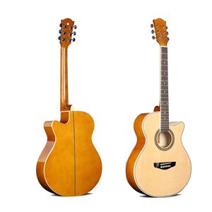 Le vendite di chitarra acustica in legno massello fatte a mano a buon mercato di qualità in cina - Product Image 2
