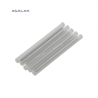 AGALAX 1000 Piezas/Lote Fundas Protectoras de Empalme de Fibra Óptica Lisas Originales de 45 mm, Tubo Termocontraíble para Cable, Red GPRS FTTX, 5 Años
