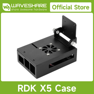 เคสระบายความร้อนอลูมิเนียมอัลลอยด์สำหรับ RDK X5 พร้อมฮีทซิงค์และพัดลมระบายความร้อนพร้อมที่ยึดกล้องรองรับการติดตั้ง IMX219 K710 - Product Image 5