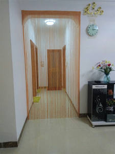 بريق شرابة معلقة كستائر بوليستر لباب غرفة المعيشة حفلات الزفاف مقسمات خلفية الديكور - Product Image 5