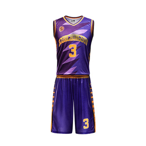 Cheap unique design basketball jersey reversible custom basketball wear - Product Image 2