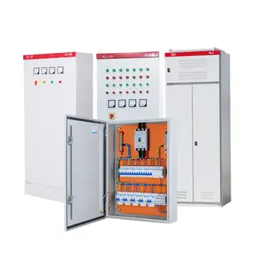 Electrical Power Distribution Box SAIPWELL MCB MCCB Lightning Arrester Panel Board Wall Mount Steel Sheet Electric Cabinets