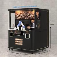 Máquina Expendedora de Café y Té con Leche de Múltiples Sabores, Robot Barista Robótico Totalmente Automático con Arte Latte Personalizado