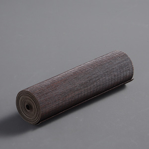 Lacquered bamboo woven tea mat, handmade Chinese retro bamboo curtain, Zen-inspired tea mat, table runner, tea ceremony - Product Image 2