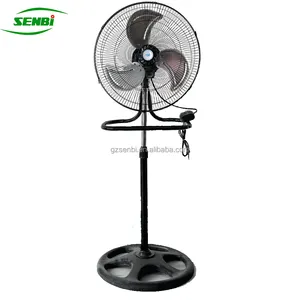 OEM 3 or 5 aluminum blades 3 in 1 powerful stand fan 3 speed control dc stand fan 3 in 1 stand fan
