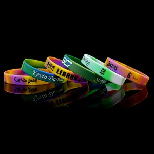 Bracelets de sport personnalisés en caoutchouc et silicone pour hommes, créez vos propres bracelets en caoutchouc avec message ou logo, bracelets personnalisés