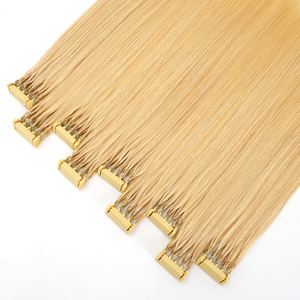 <span class=keywords><strong>Extensiones</strong></span> <span class=keywords><strong>de</strong></span> <span class=keywords><strong>Cabello</strong></span> Humano Virgen Remy 100% <span class=keywords><strong>de</strong></span> Alta Calidad al por Mayor, Balayage, Doble Trama, Cutícula Alineada, 6D, Origen Ruso - Product Image 3