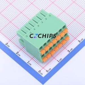 KF2EDGKNH-3.5-2*7P Plug-in Terminal Block P=3.5mm Connector ( Connector Type: Male Plug )( Construction: 2x7P )( Pitch: 3.5mm ) - Product Image 1