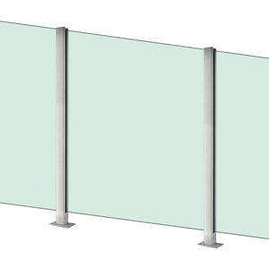 <span class=keywords><strong>Balustrade</strong></span> en <span class=keywords><strong>verre</strong></span> sans cadre pour <span class=keywords><strong>terrasse</strong></span>, balcon, <span class=keywords><strong>terrasse</strong></span>, intérieur et extérieur - Product Image 6