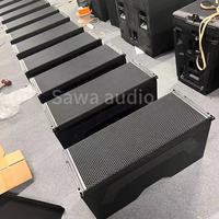 WPC double 10 pouces 3 voies passif line array haut-parleurs système de son audio professionnel pour concert sur scène
